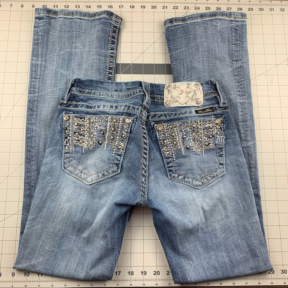 Miss Me Boot Cut Jeans 27 #5233